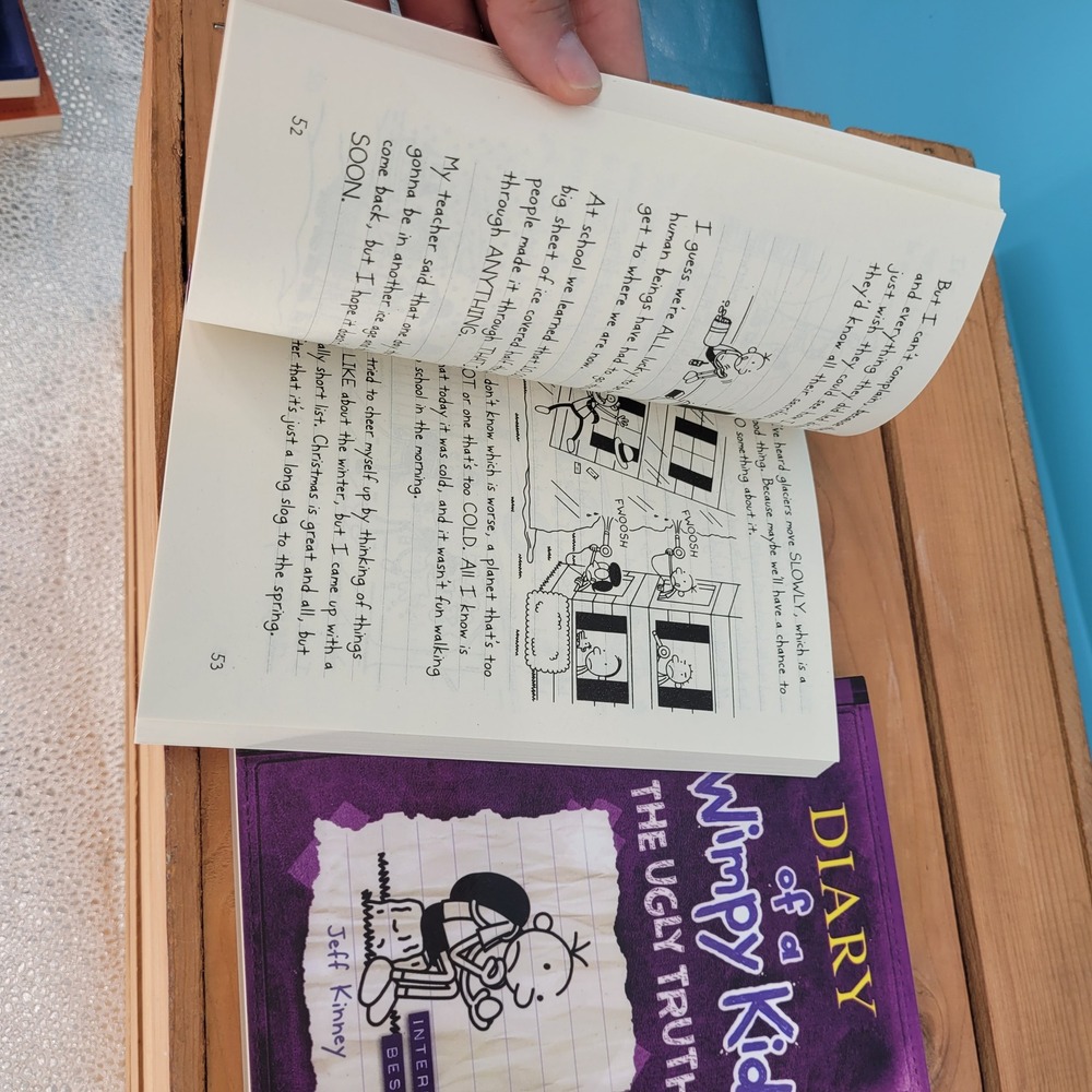 Jeff Kinney Diary of a Wimpy Kid Book Set Mixed Lot 14 Comic Fiction paperback - Picture 6 of 7
